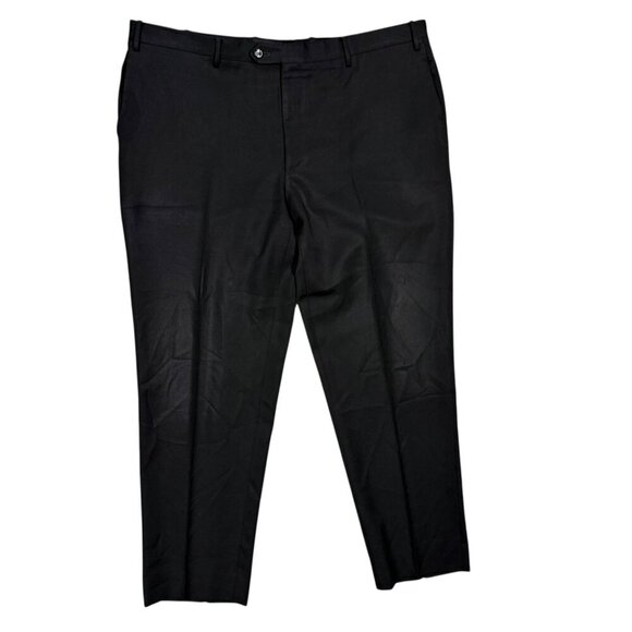 Corneliani Other - Corneliani Dress Pants Twill Wool Trousers Made in Italy Black 38x31